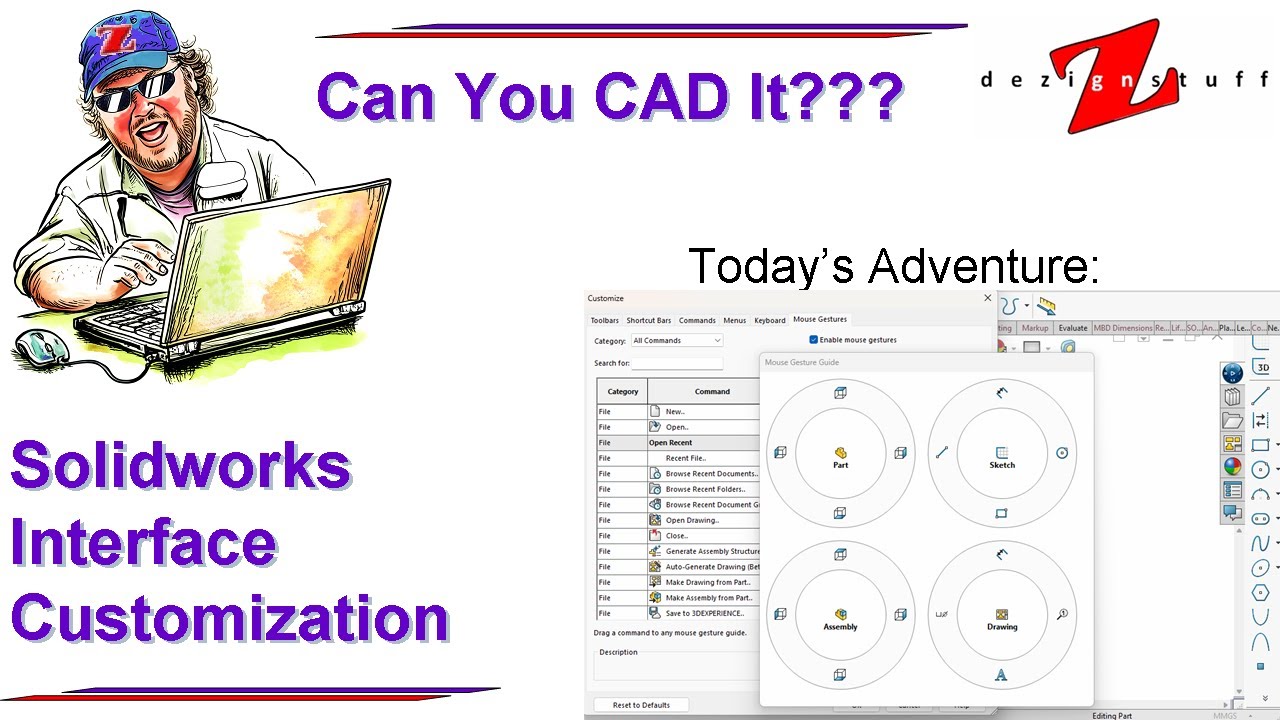 Solidworks Interface Customization