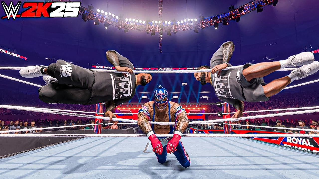100 финишеров для Рея Мистерио в WWE 2K25 !!!
