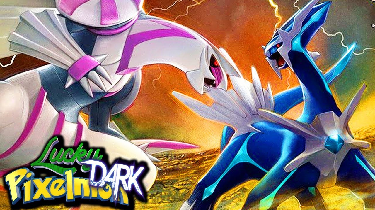 Minecraft LUCKY PIXELMON DARK - DIALGA vs PALKIA ! A MELHOR BATALHA !!