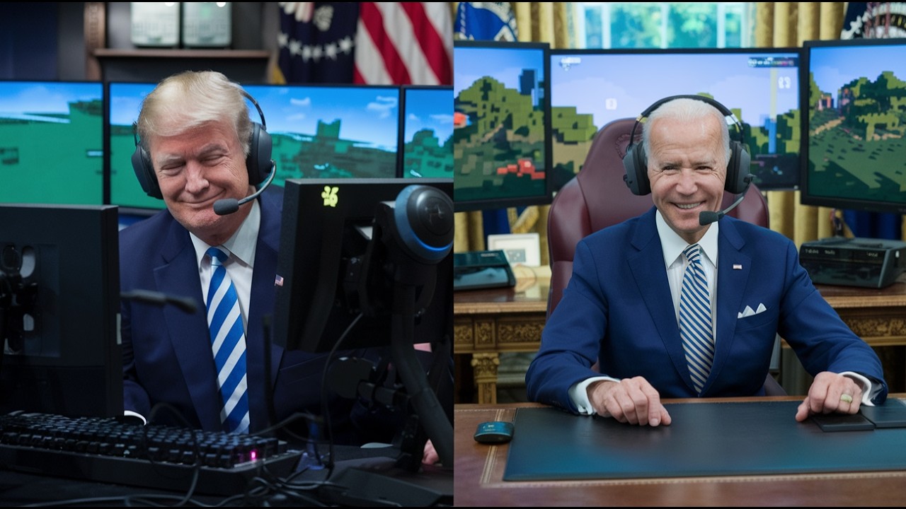 US Presidents Play Minecraft (Full Series)