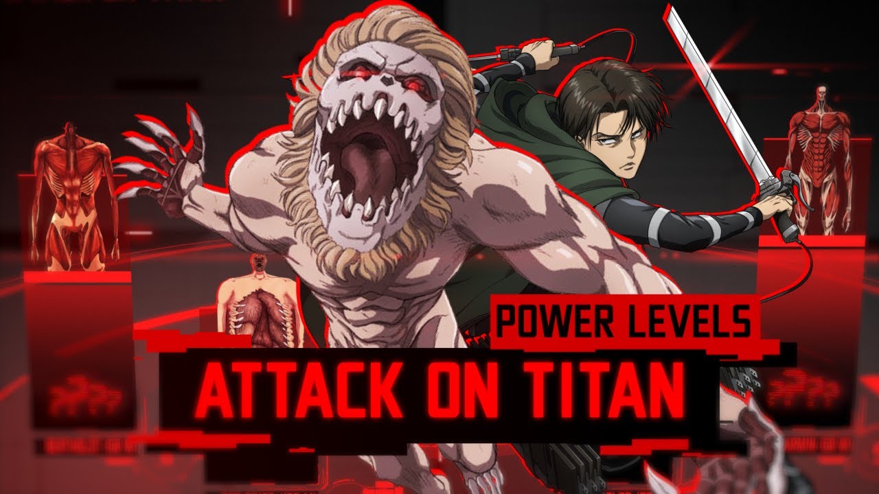 Attack on Titan  - POWER LEVELS [2021] [60FPS] [SPOILERS]