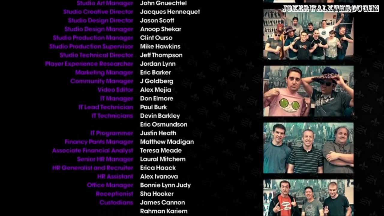 Saints Row: The Third - Credits [HD]