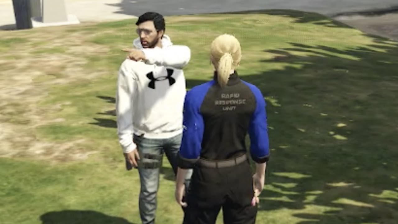 Fighting with my Ex-Boyfriend- GTA 5 Roleplay- SA’F