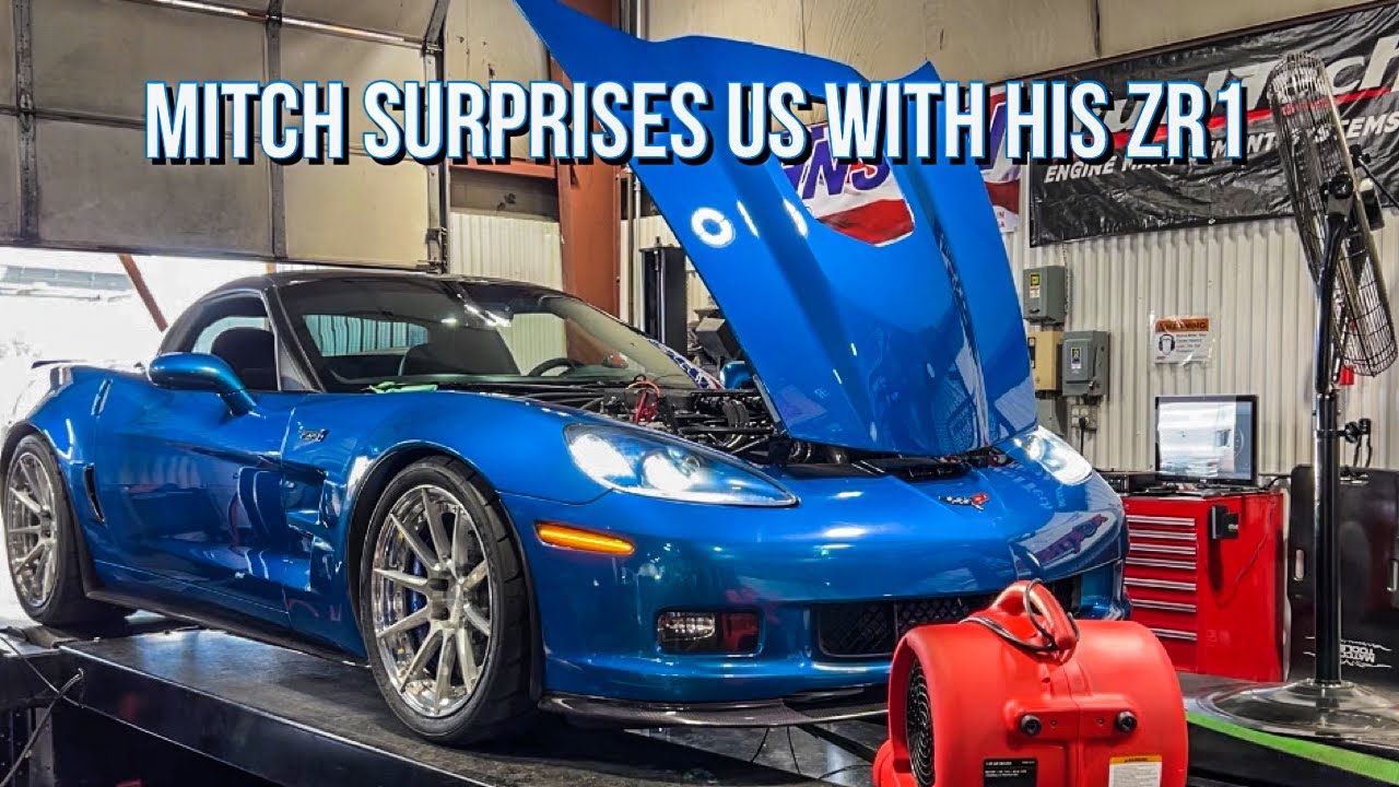 JSB C6 ZR1 puts down 800rwhp with cam and bolt ons Cruise to st ignace street shenanigans bc forged