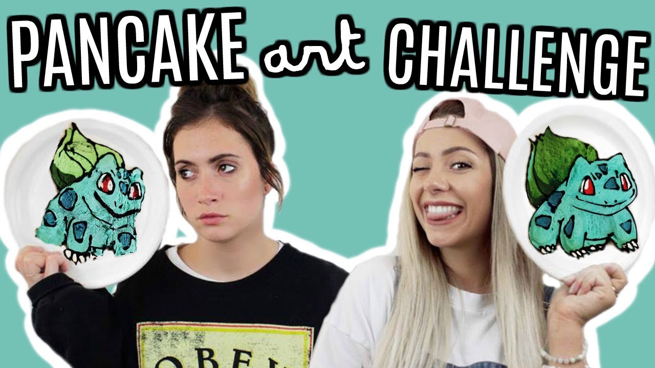 PANCAKE ART CHALLENGE // Avec Lysandre Nadeau