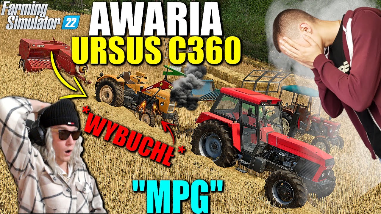 #AWARIA URSUSA C-360 *2 Kamerki* SPRZEDAŁ Mi SZROTA?! Silnik Wybuchł?! 