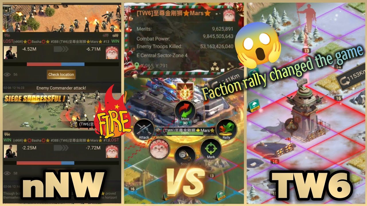 🔥 Faction rally changed the Game 🔥 nNW V/S TW6 ⭐ Big Hive Burn ::: Last Shelter Survival #24EGaming
