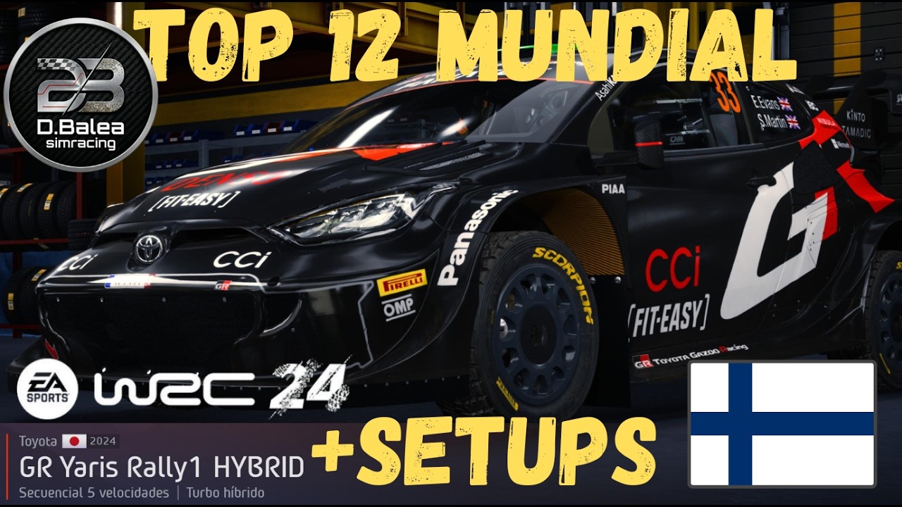 Capítulo 1 2026 🚀 Rumbo al Récord en WRC EA SPORTS™ ➕ SETUPS 🏁FINLANDIA 🏁Tramo Leustu 💧 Mojado PA