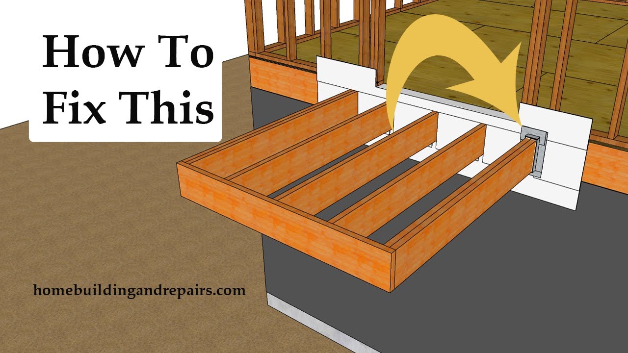 How To Waterproof Exterior Deck Floor Joists Where It Connects To A Building - Flashing Ideas