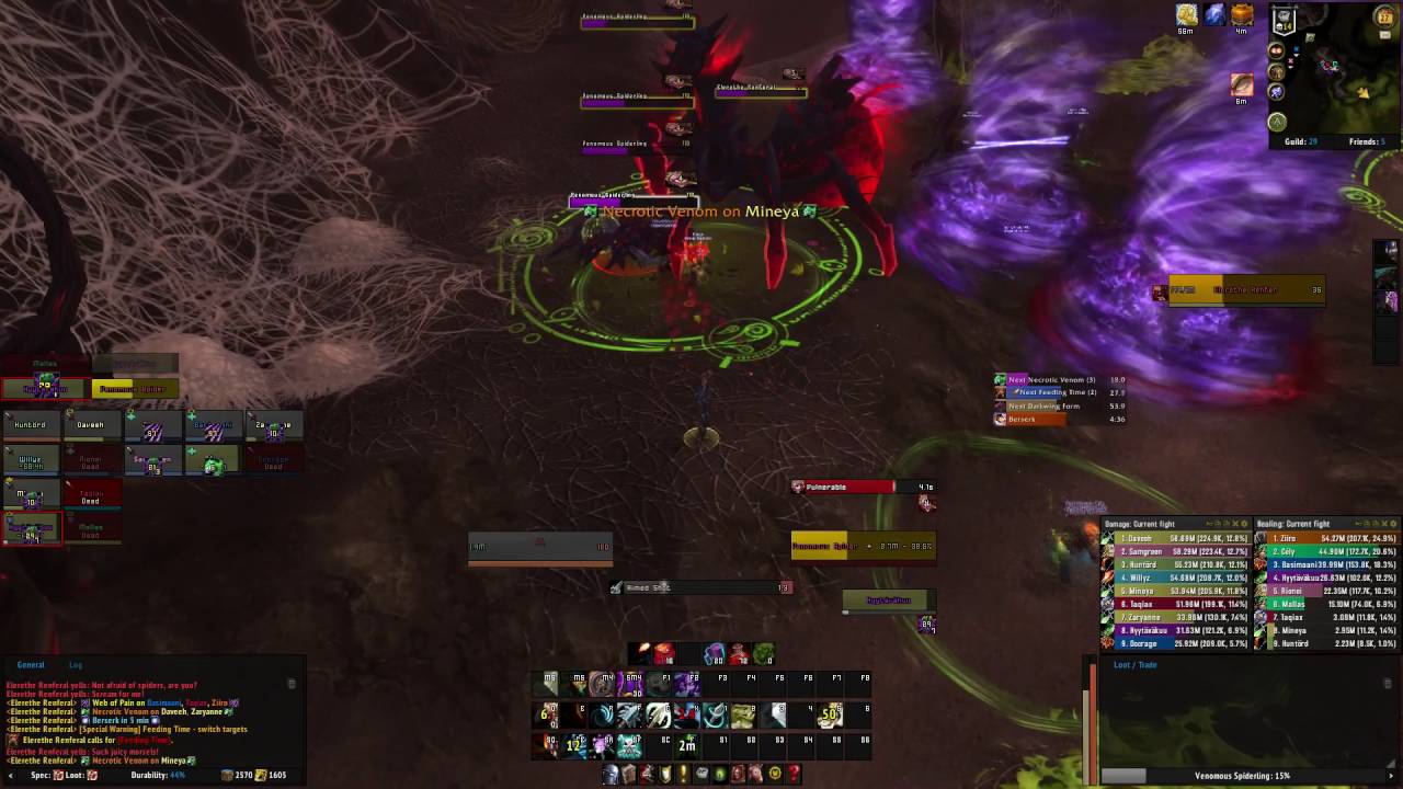 Wow - Emerald Nightmare - Elerethe Renferal HC