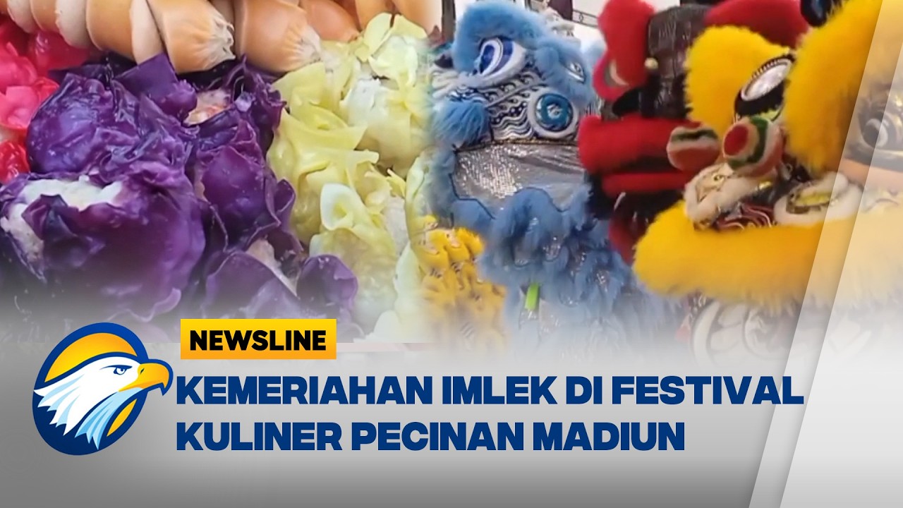 Kemeriahan Festival Kuliner Pecinan Madiun Sambut Imlek 2026 - [Newsline]