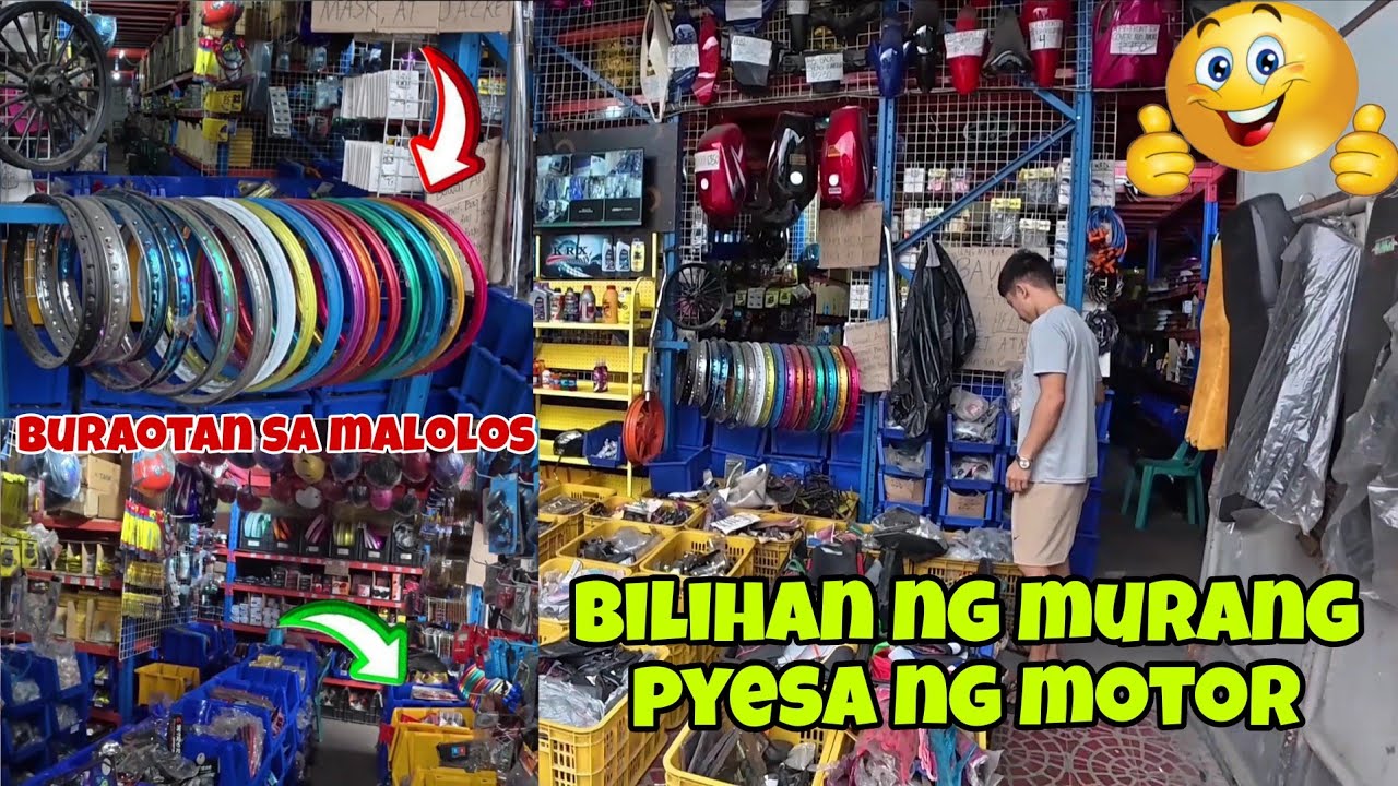 Bilihan ng murang motor parts | Buraotan sa malolos bulacan | Murang pyesa ng motorcycle 