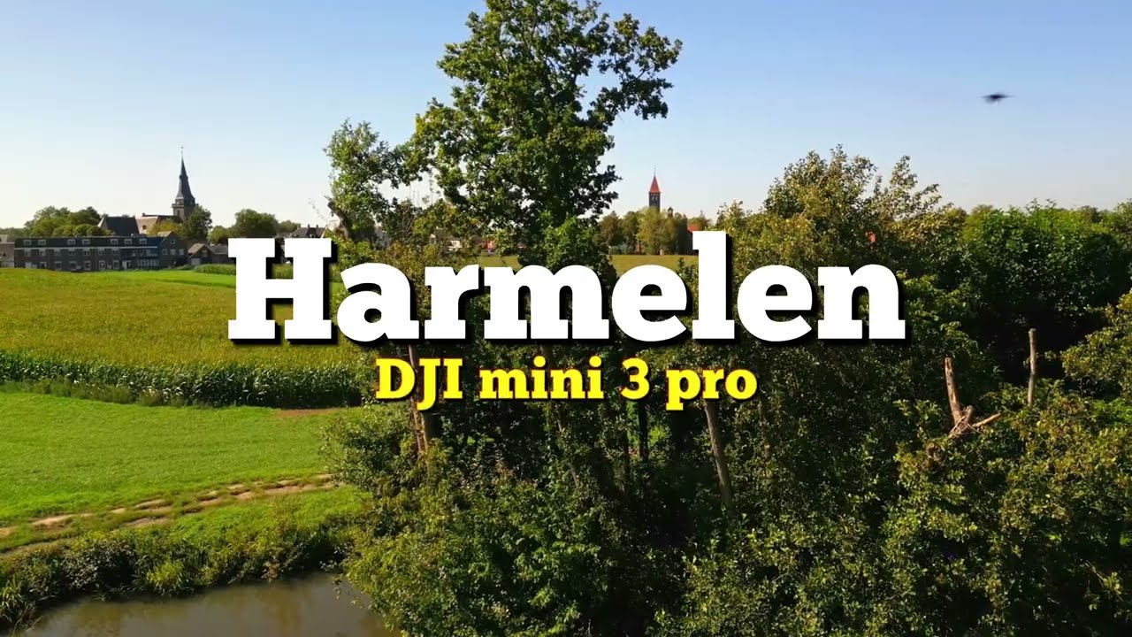 Harmelen (and a bit of castle haarzuilen) DJI mini 3 pro drone