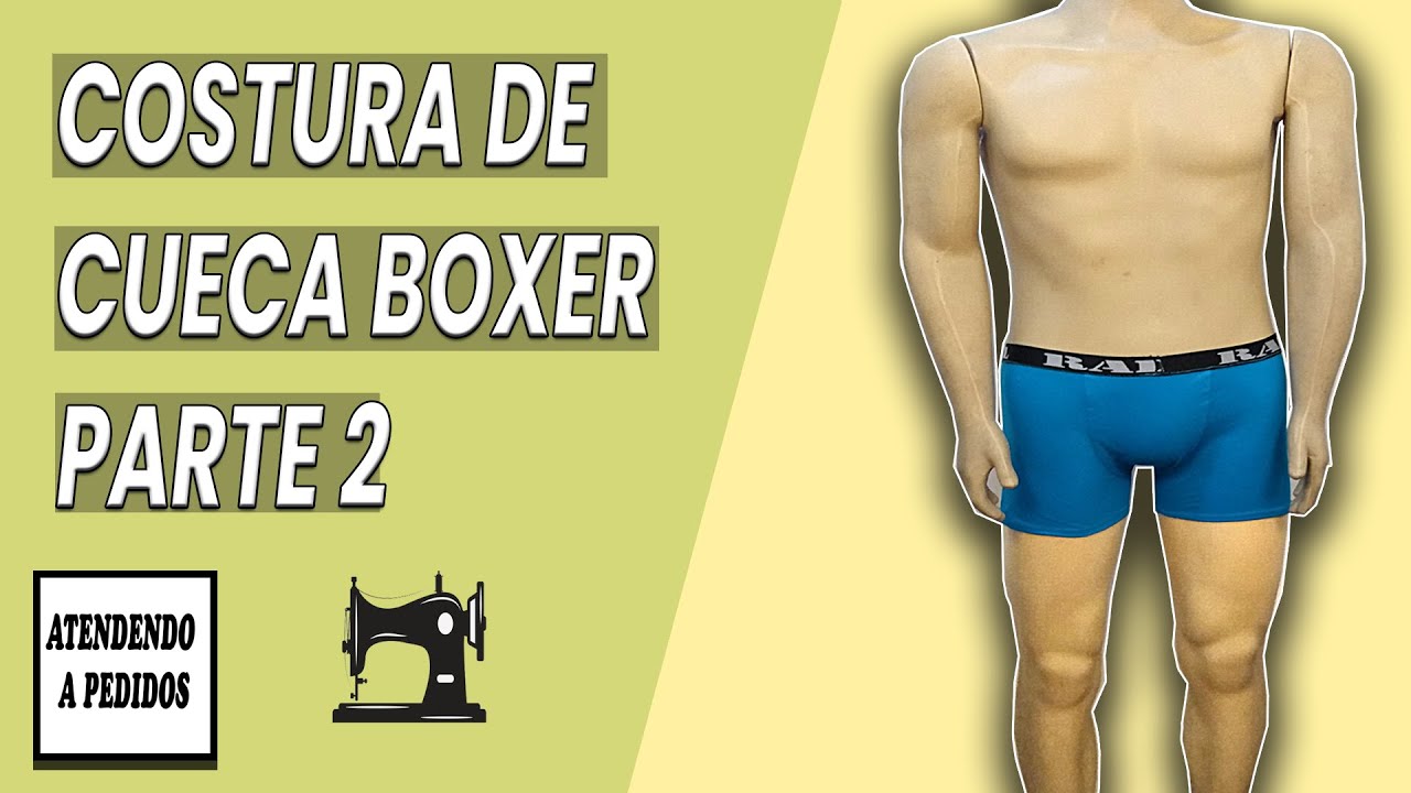 Costura De Cueca Boxer - Parte 2 - Costura