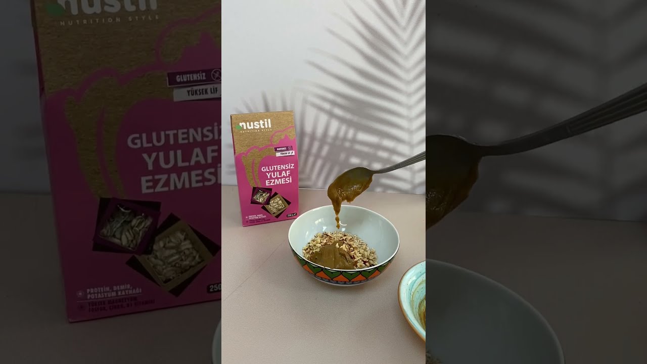 Tahinli Ve Fındıklı Pişmeyen Kurabiye Tarifi Nustil🤭🤩