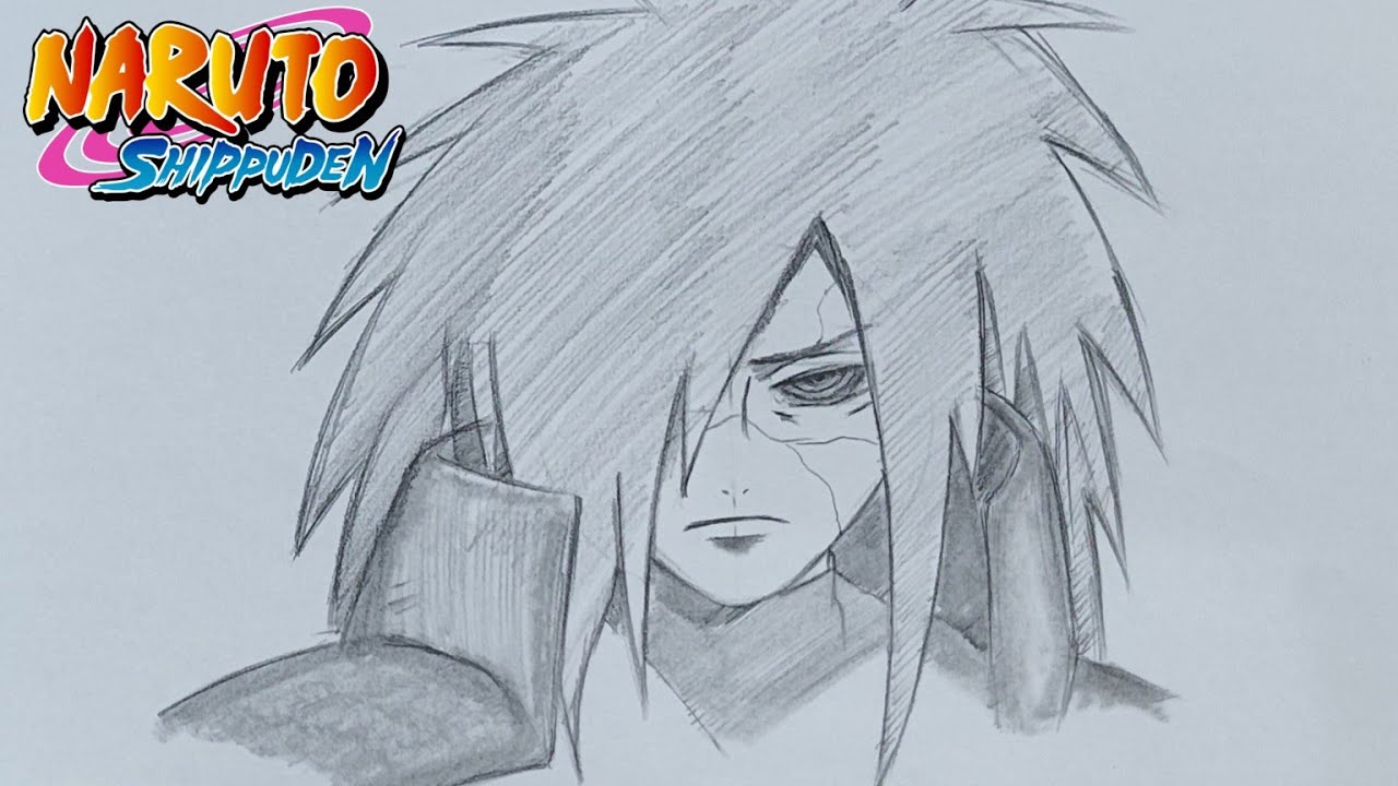 How to Draw Madara Uchiha | Step-by-Step Naruto Drawing Tutorial
