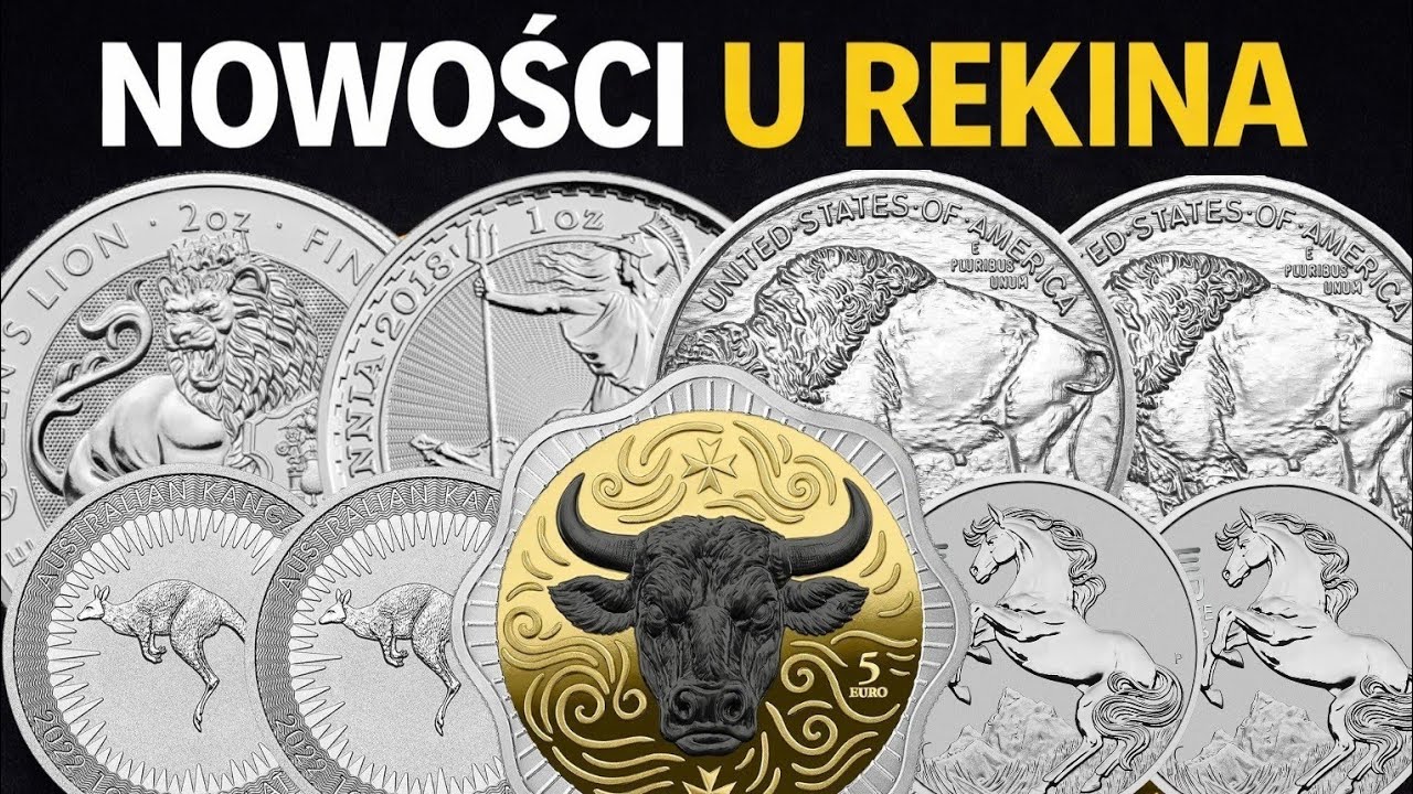 Wymiana Srebra + nowości u Rekina #srebro #złoto #inwestowanie #rekinsrebra 