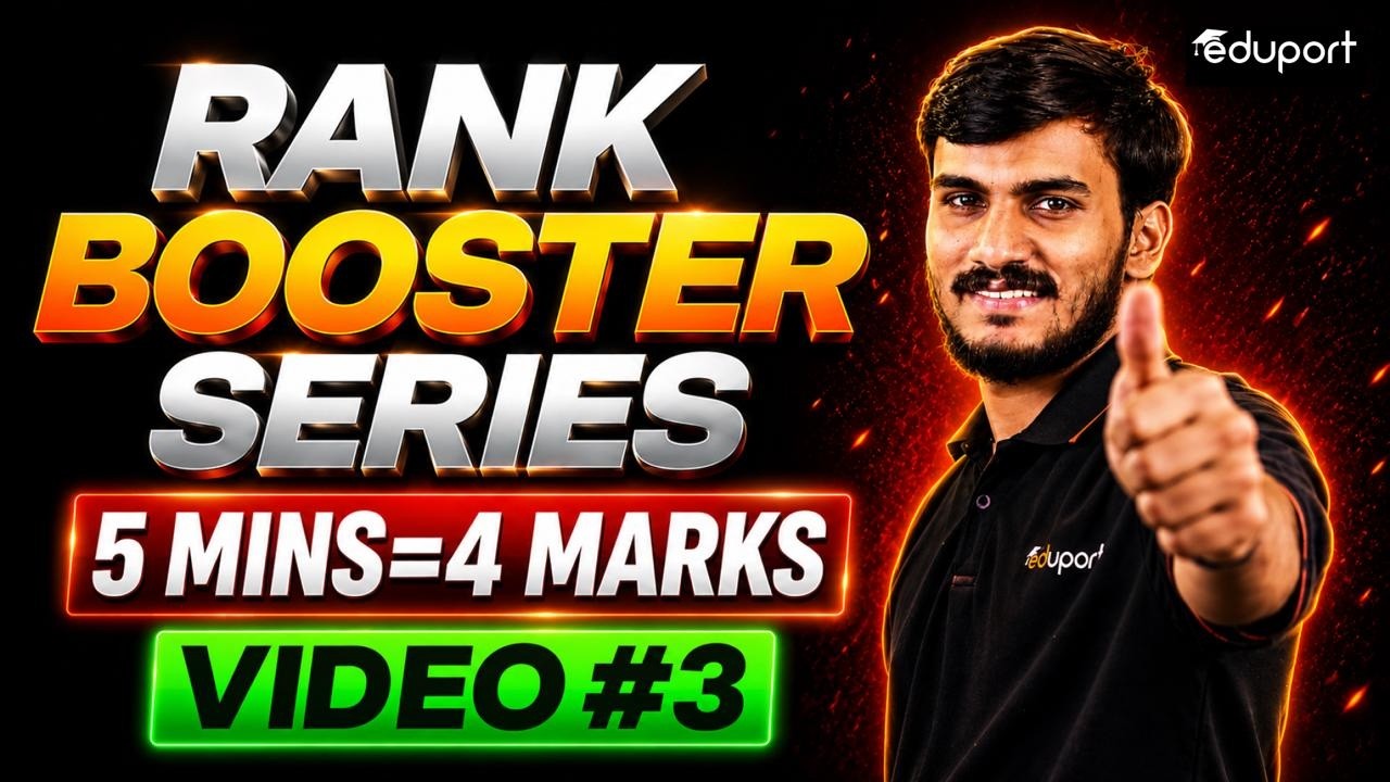 RE NEET 2026 | RANK BOOSTER SERIES | Eduport NEET