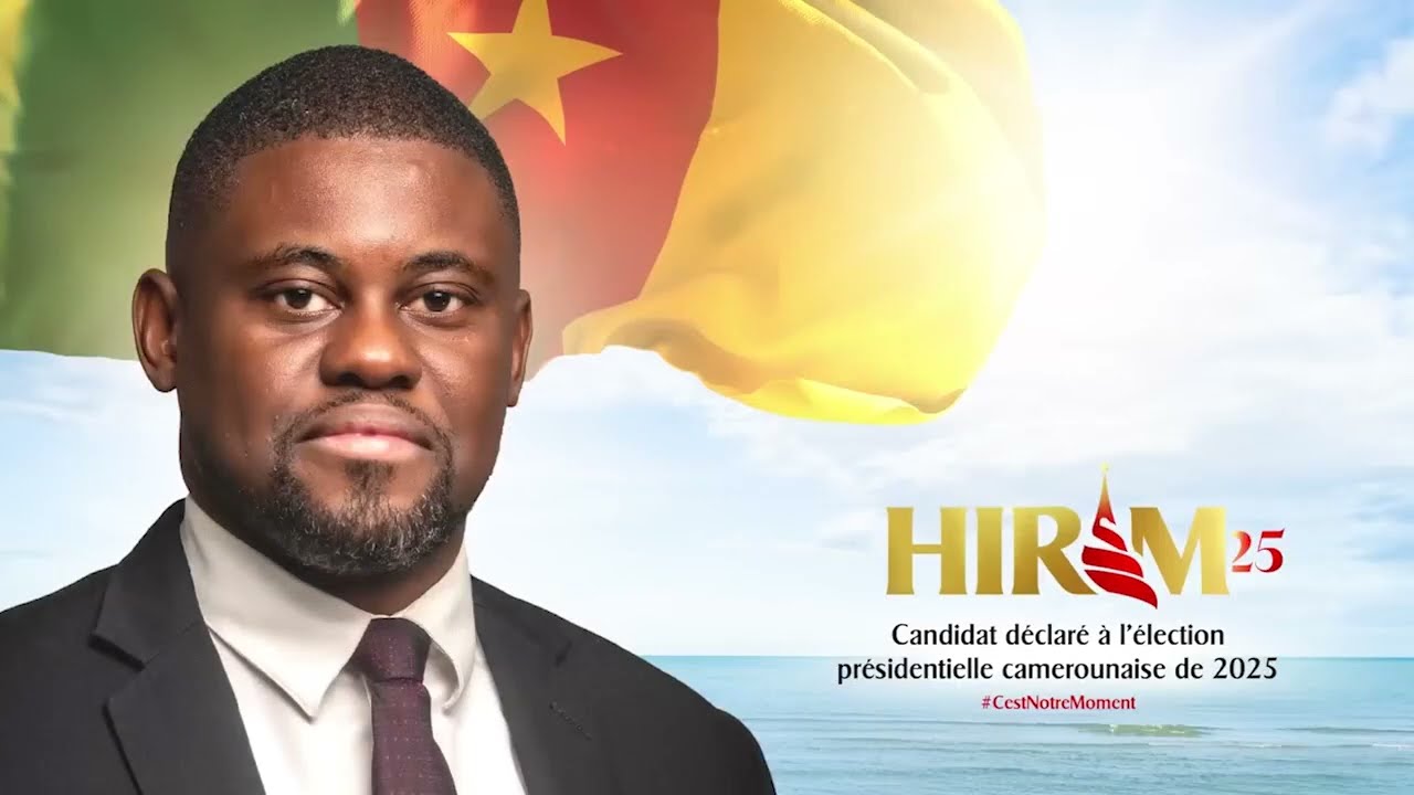 About HIRAM SAMUEL IYODI 2025 presidential Candidate (Cameroon Election - Nadine Mebune reports)