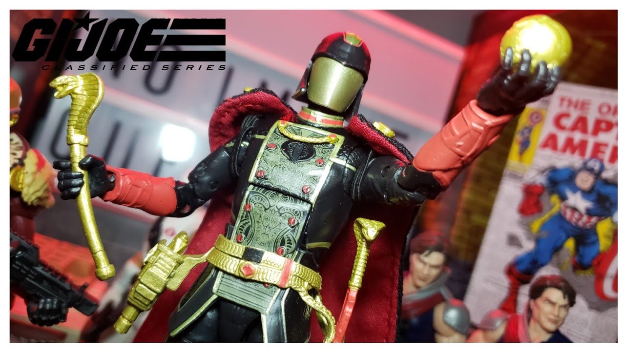 G.I Joe Classified Snake Supreme Cobra Commander - AliExpress KO Review!