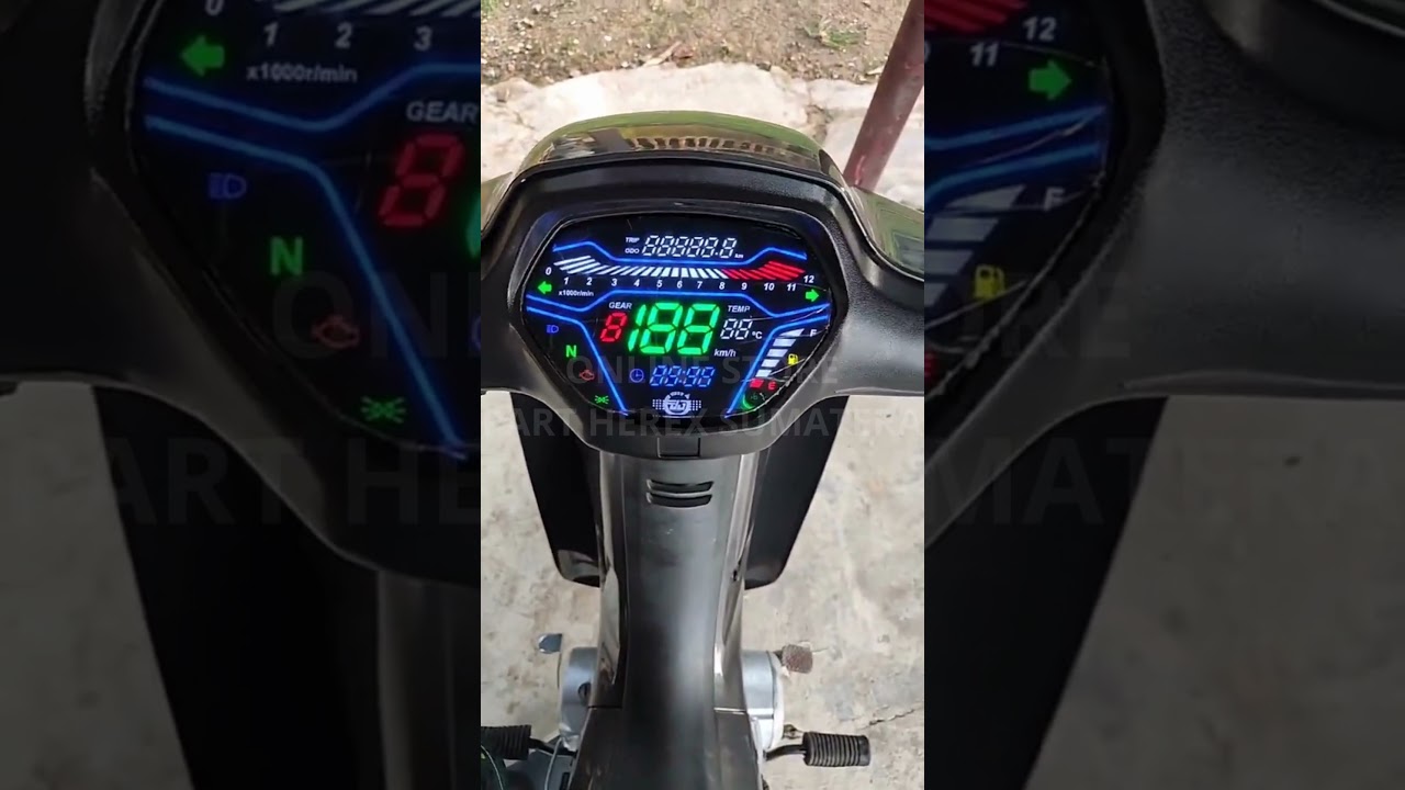 speedometer digital honda supra 100 lama dan supra fit lama #speedometerdigital #motormodifikasi