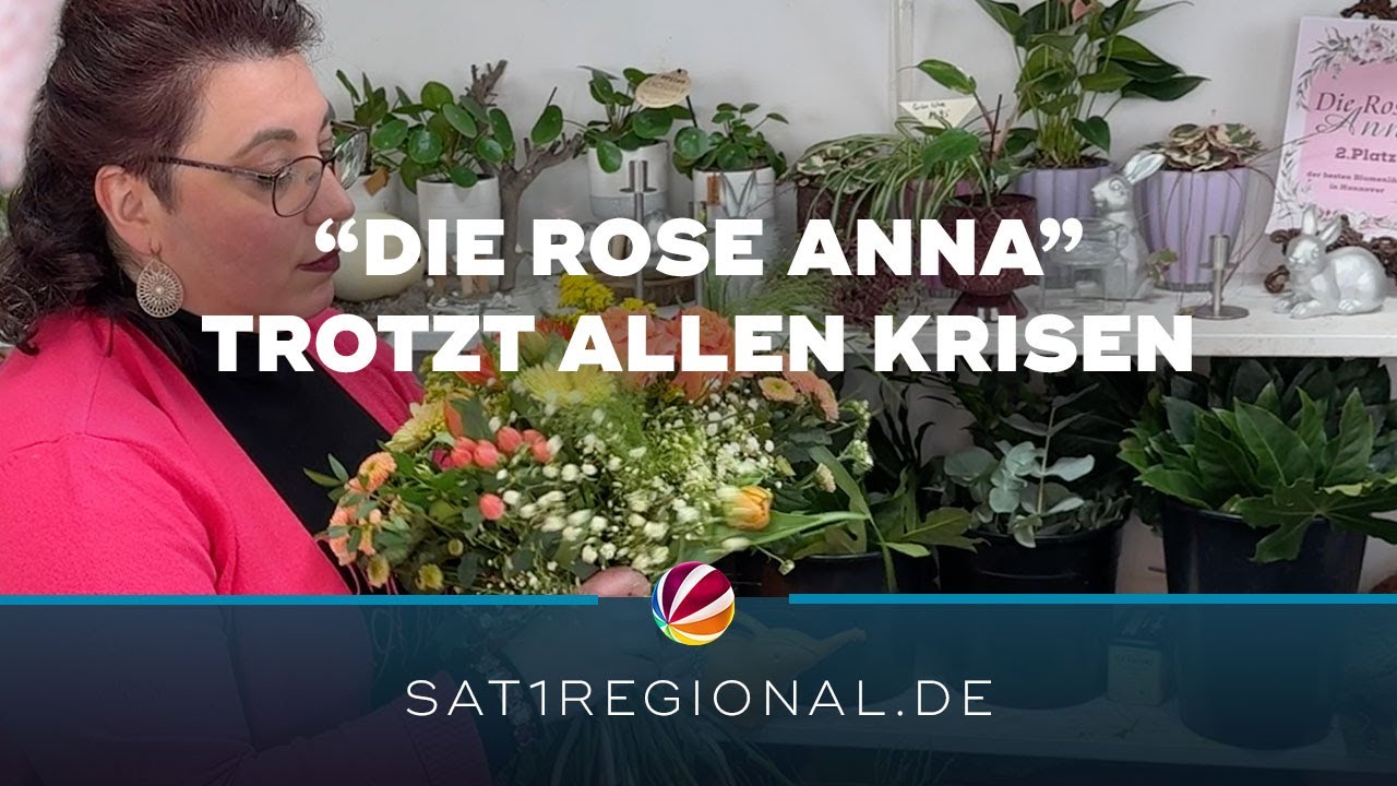 „Die Rose Anna“: Blumenladen in Hannover trotzt allen Krisen