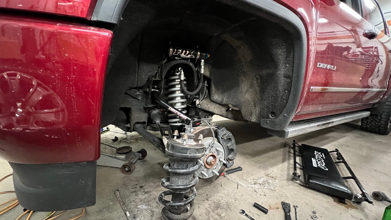 Denali Sierra Fox Racing Shocks + Long Travel Control Arms!