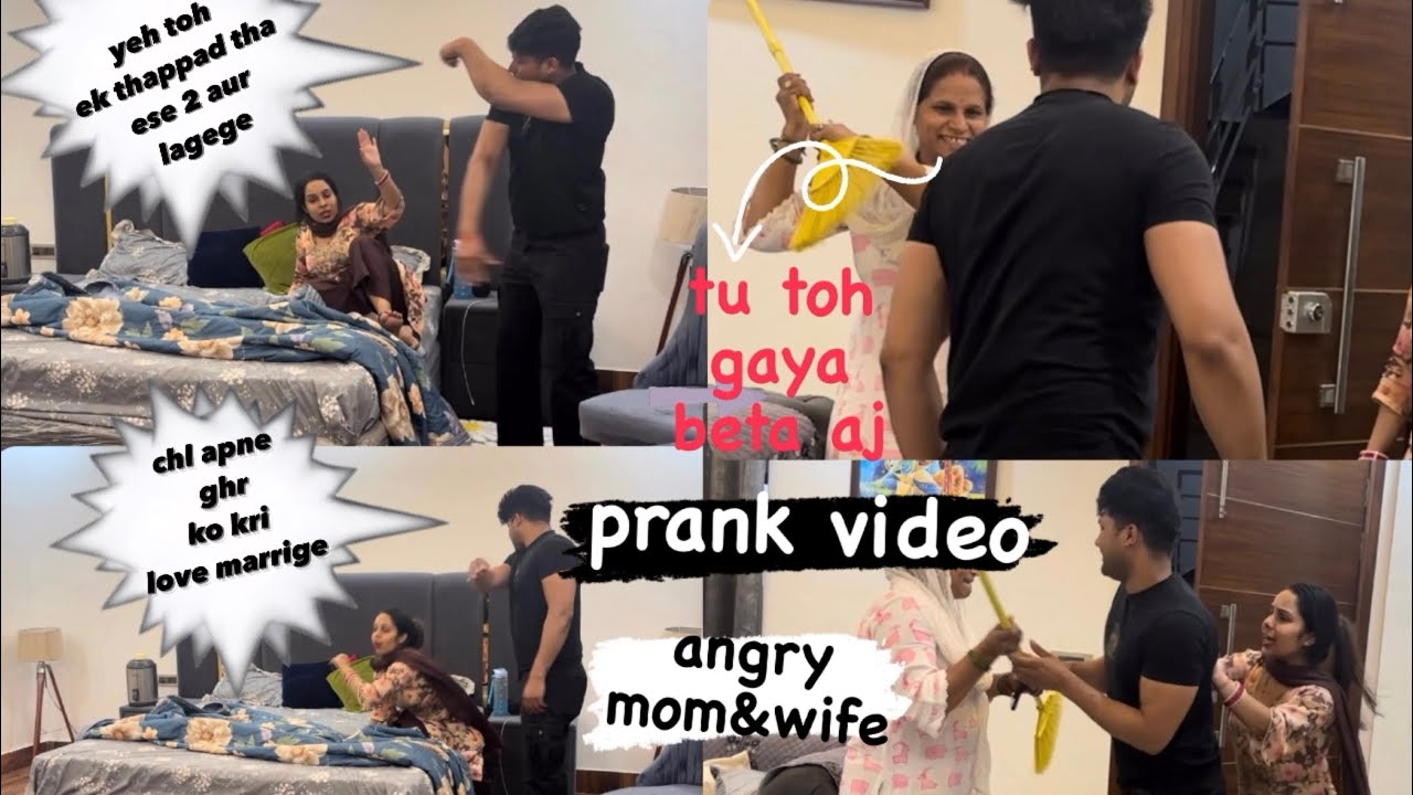 Fake Fight prank on ANGRY WIFE || Prank goes Extremely Wrong || Monisagarvlogs || #prank