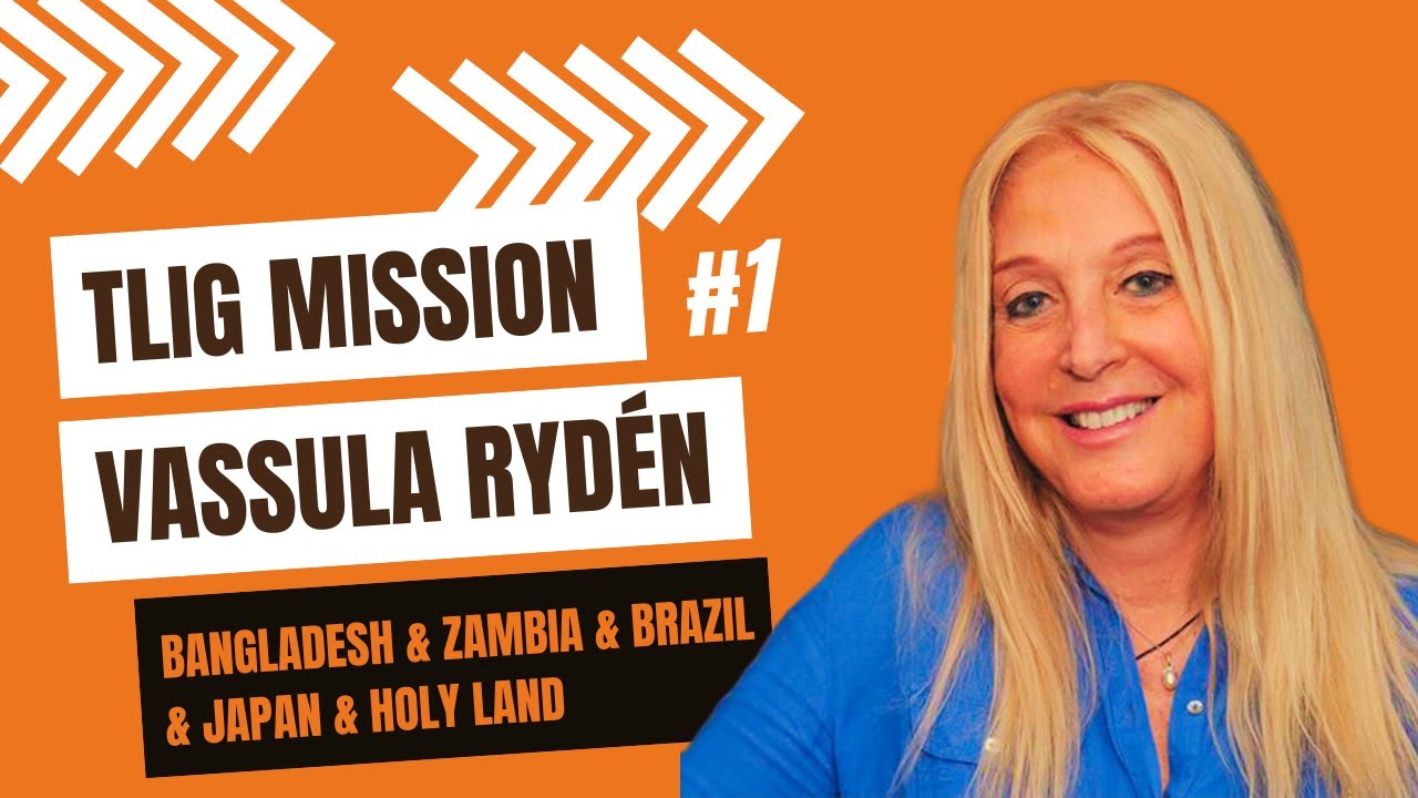 Vassula's mission around the world #1 - Bangladesh, Zambia, Brazil, Japan and Holy Land