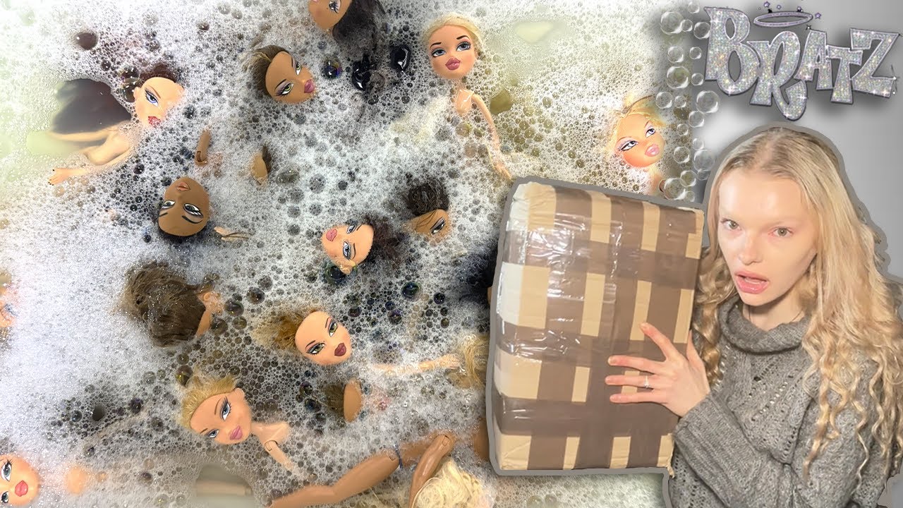 Huge Bratz Lot Clean Up Restoration!