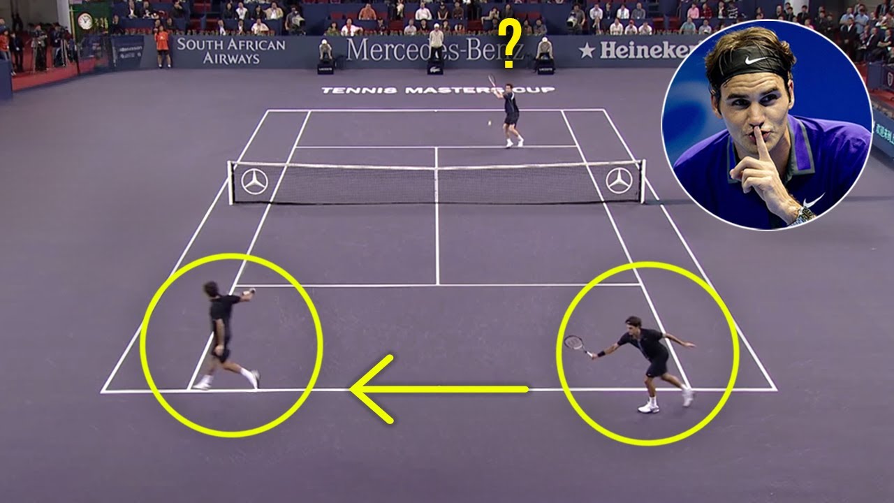 1000 IQ? Roger Federer 