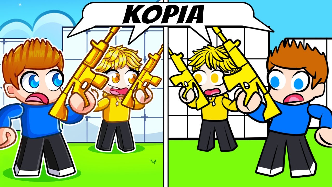 KTOŚ NAS KOPIUJE w Roblox!