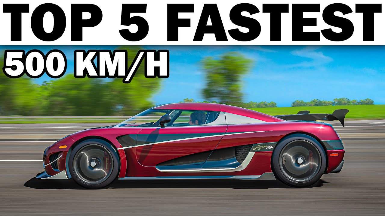 Top 5 Fastest Cars in Forza Horizon 4 | UPDATED 2019!