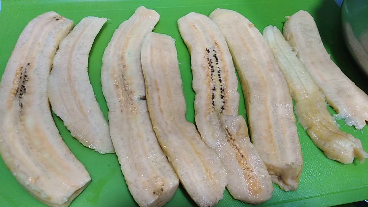Pastel&oacute;n vegano de pl&aacute;tano maduro (parte1)
