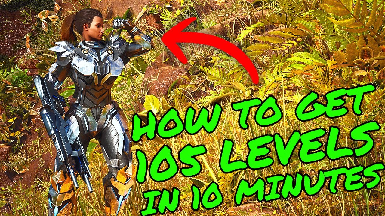 How To Get 105 LEVELS in 10 Minutes on ARK SURVIVAL ASCENDED!!! XP TRICK