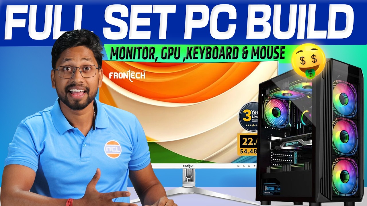 Best Full Set Gaming & Editing PC Build 2026 🔥 | Dedicated GPU PC Under Budget