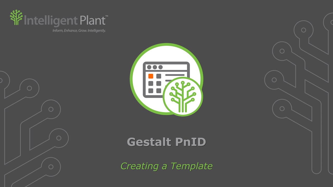 Gestalt PnID - Create Template
