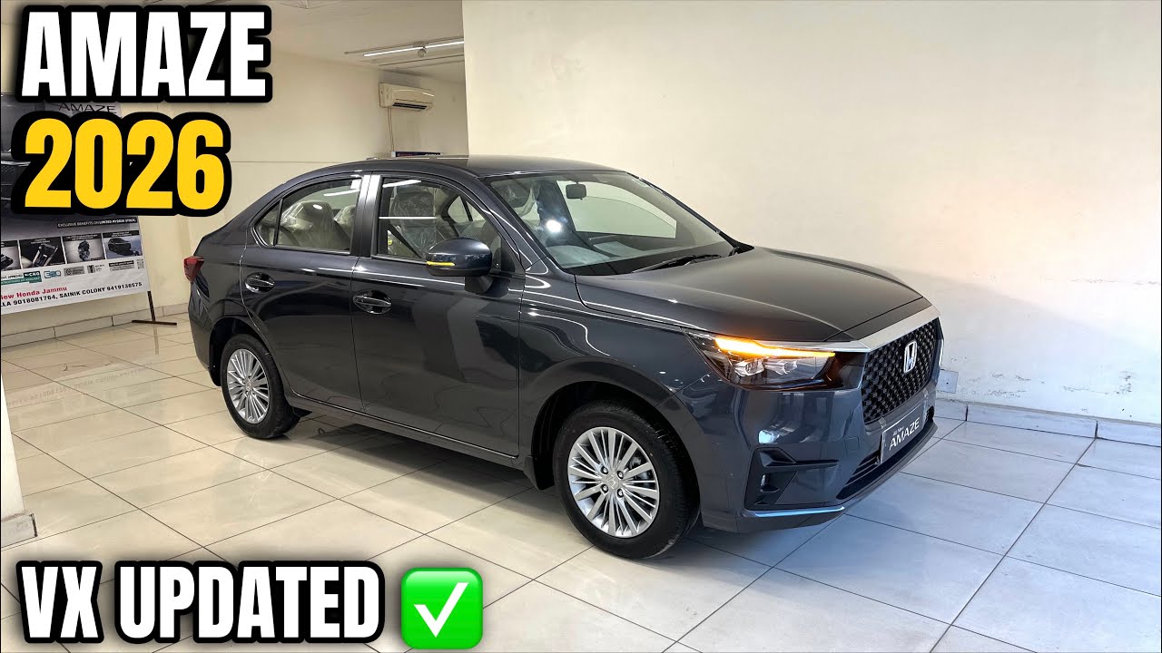 2026 New Honda AMAZE VX🔥UPDATED | On Road Price