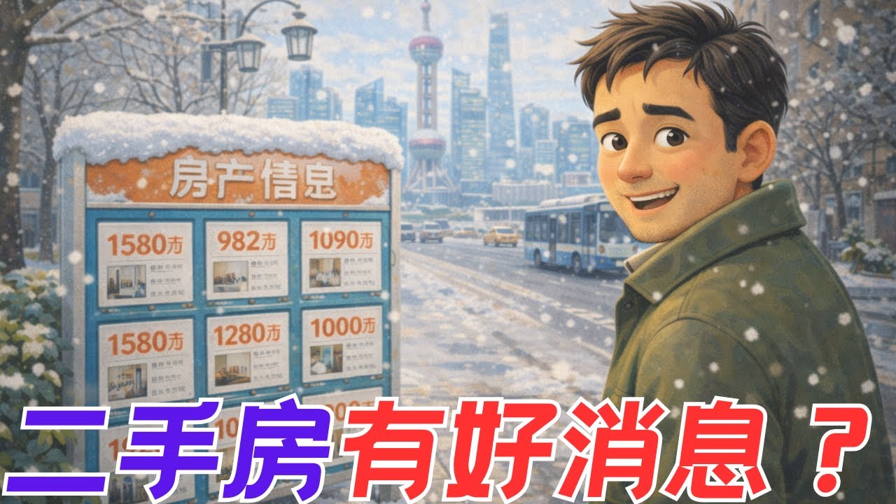 上海二手房市场终于有好消息了！？挂牌量大幅下降说明了什么？【昆哥看房产EP241】