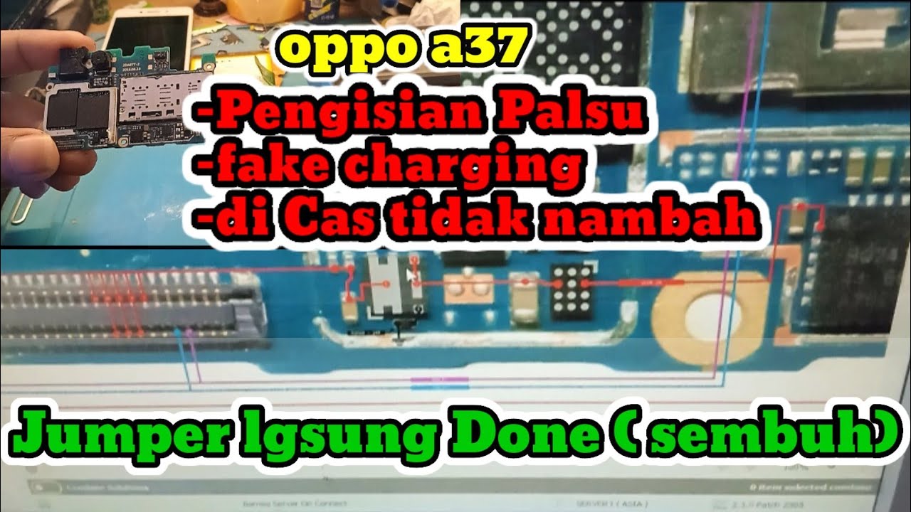 cara mengatasi oppo a37 pengisian palsu/fake charging terbaru 2022.solusi di cas tidak bertambah