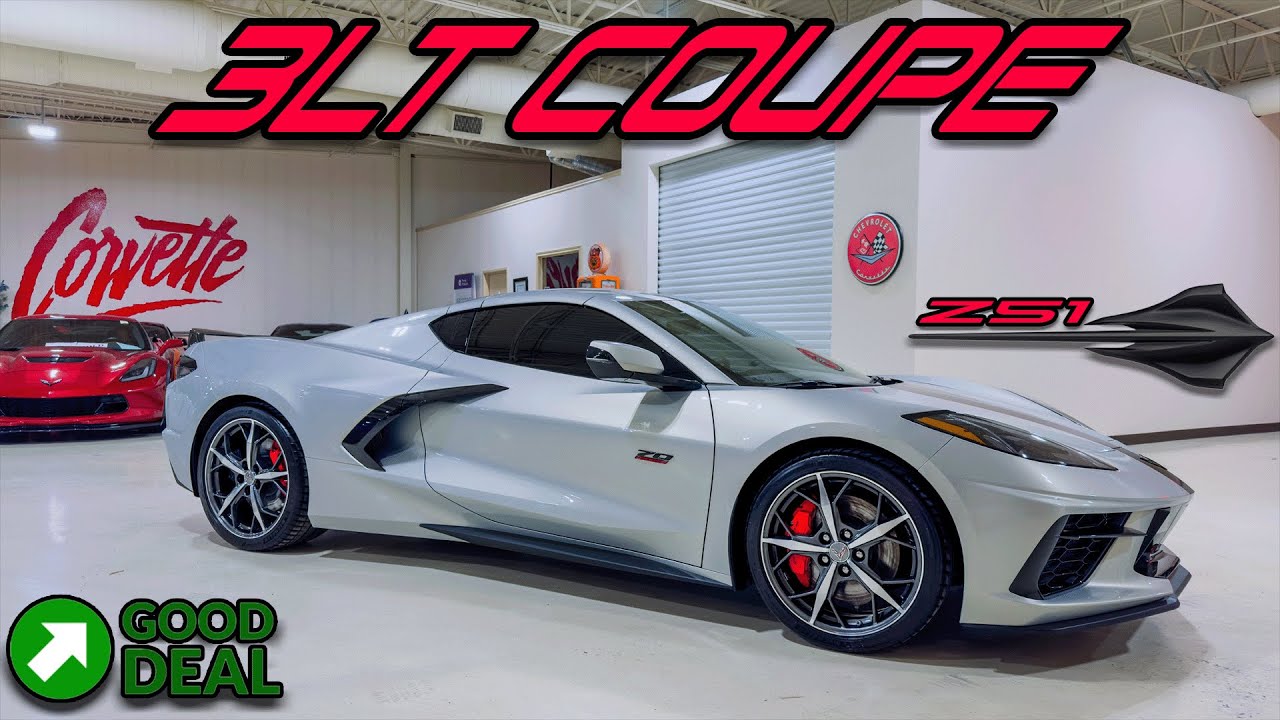 Silver Flare C8 Z51 Stingray 2023 года на выставке Corvette World!