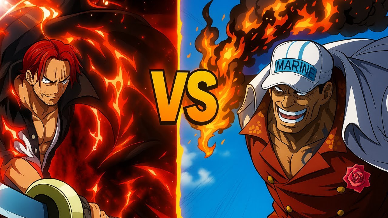 Why Akainu vs Shanks Isn't close