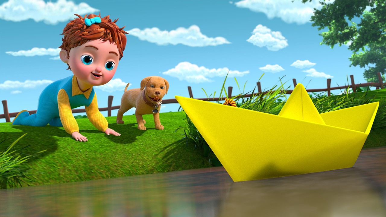 Row Row Row Your Boat + More Nursery Rhymes & Kids Songs - Beep Beep