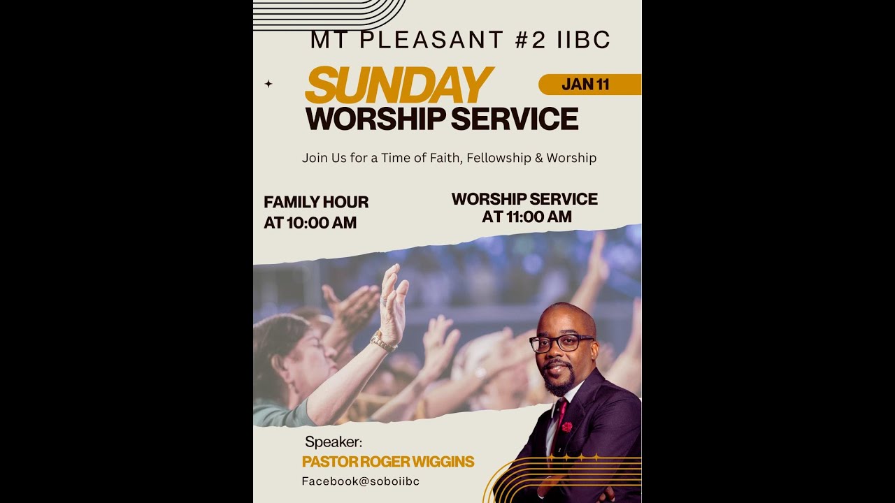 SOBO IIBC SUNDAY MORNING  SERVICE