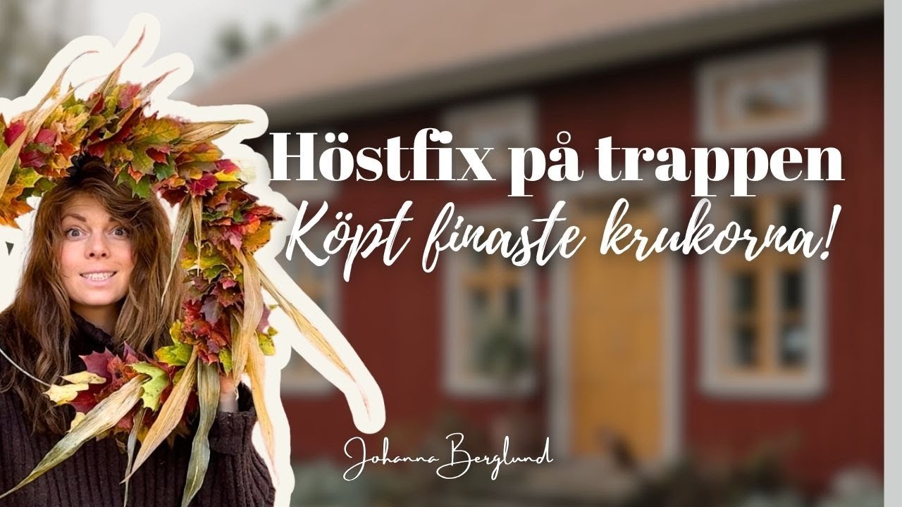 Höstfix på trappen