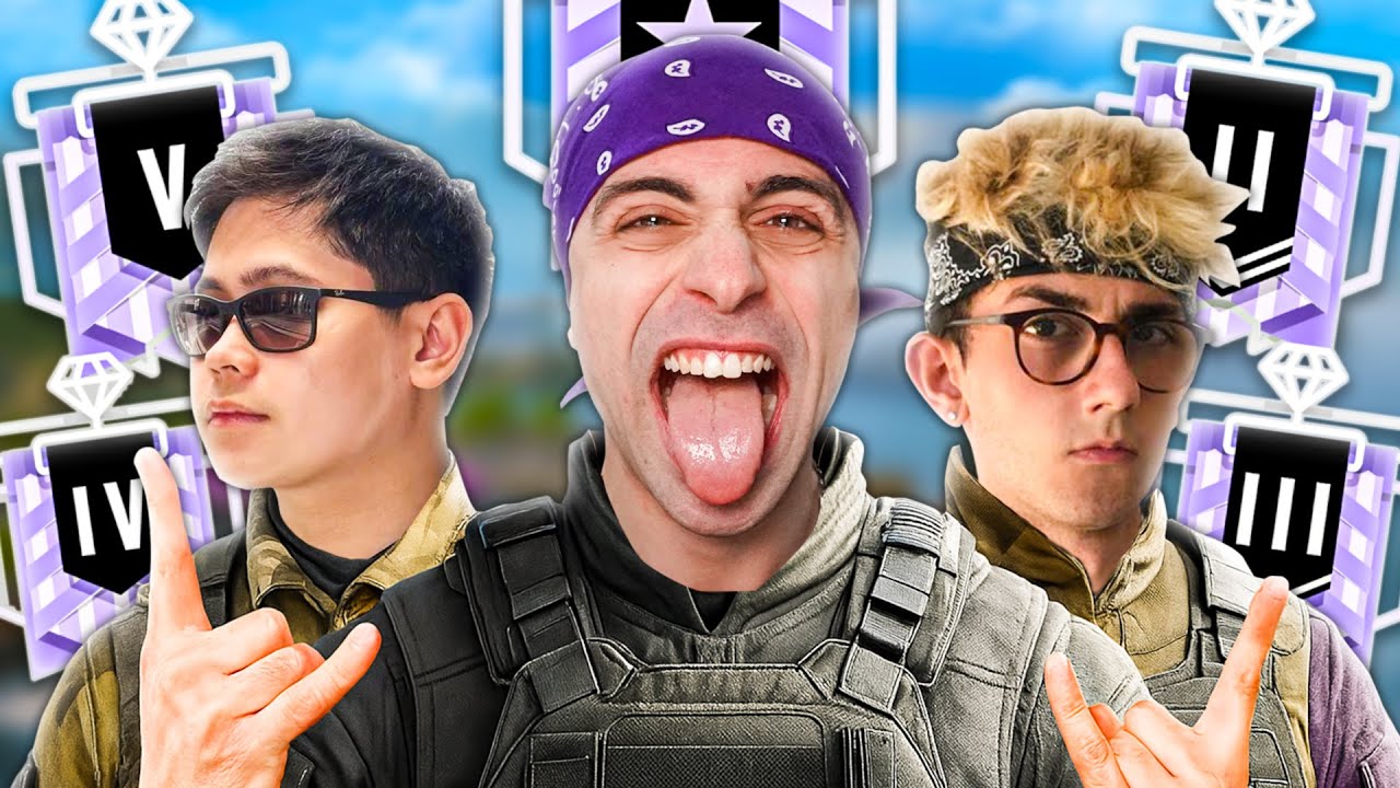 RADE, BOMMAX e ITALIAN SPOIT 3v5 DIAMANTI su RAINBOWS SIX SIEGE!