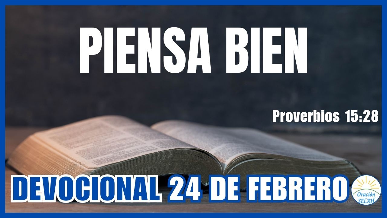 DEVOCIONAL DE HOY 24 DE FEBRERO: 