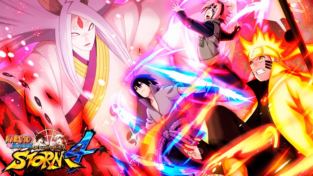 Final Battle Story mode Tim 7 vs Kaguya otutsuki Naruto Shippuden: Ultimate Ninja Storm 4