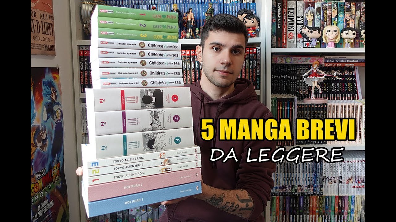 5 MANGA BREVI DA LEGGERE