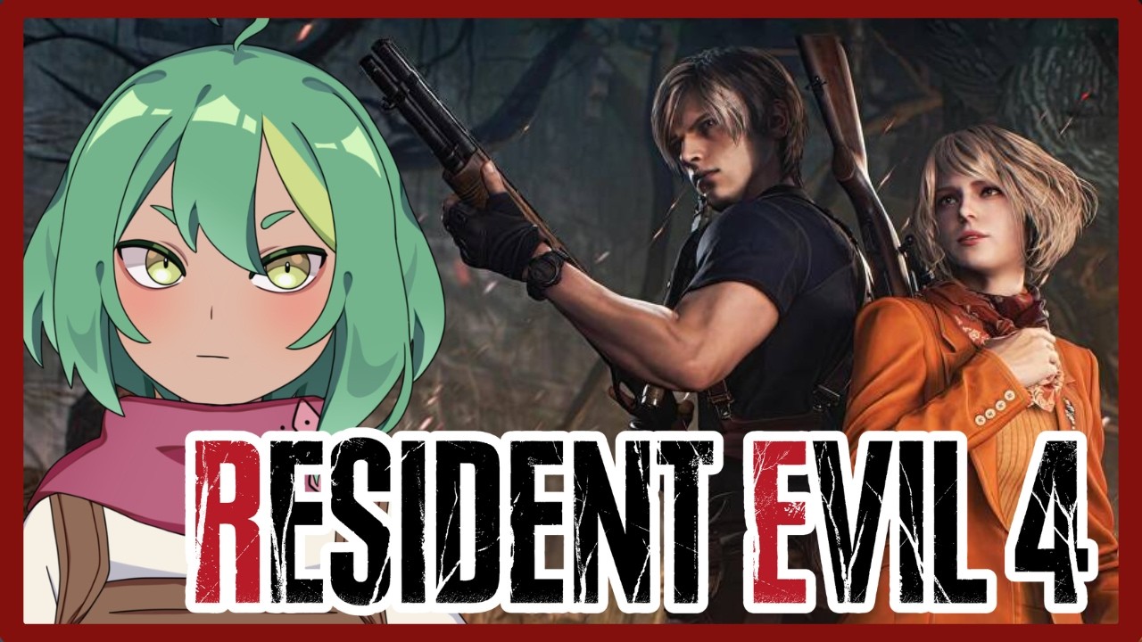 【 Resident Evil 4 】FINISHING RE4 And Saving A Baby Eagle 【 VTUBER 】
